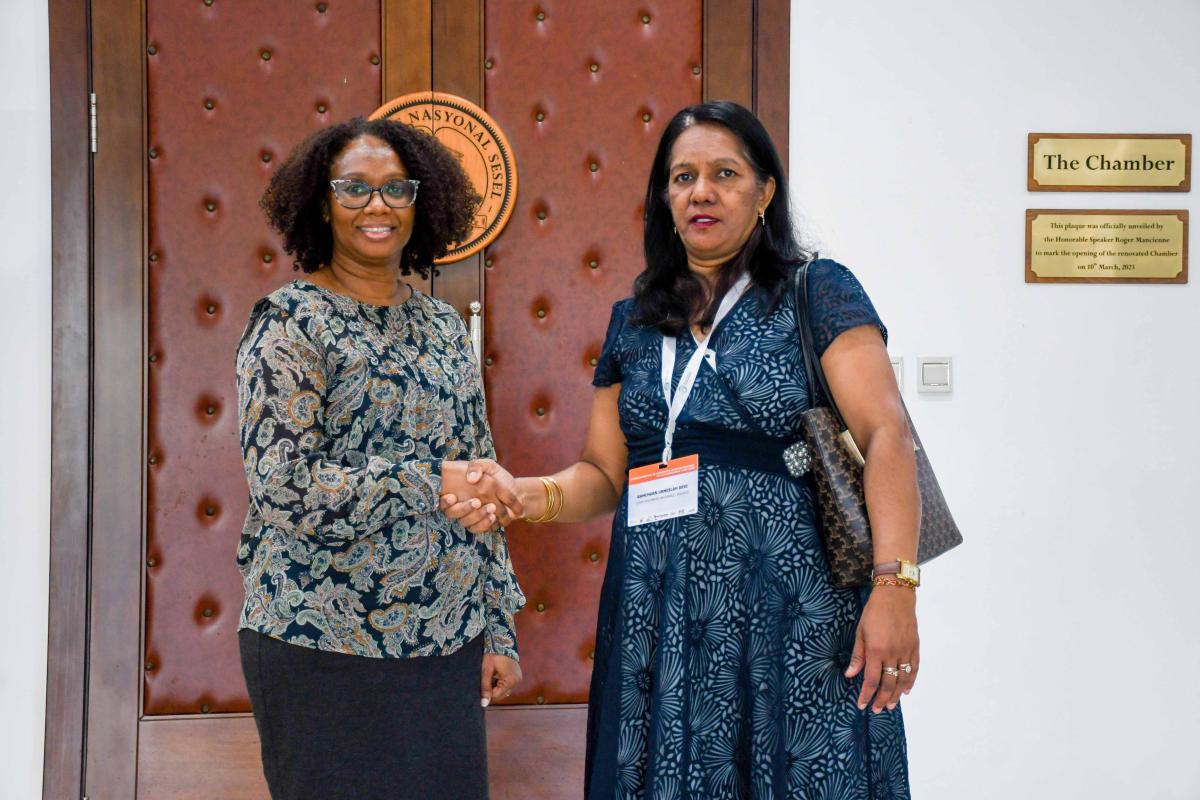 Clerk of the National Assembly of Seychelles and Clerk of the National Assembly of Mauritius