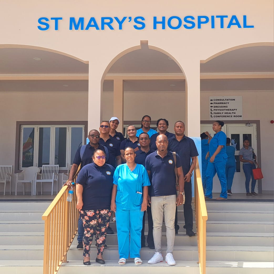 Group Photo at St. Mary's Hospital